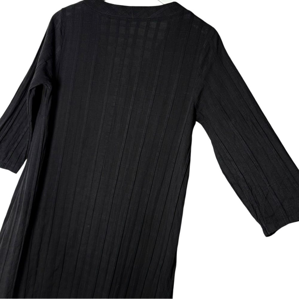 Pomander‎ Place Carolina Caftan Dress Black Maxi Size Small - Picture 7 of 11